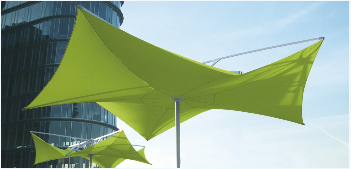 SONDERFORM - STRUCTURE LAB™<br> Sonnenschirm